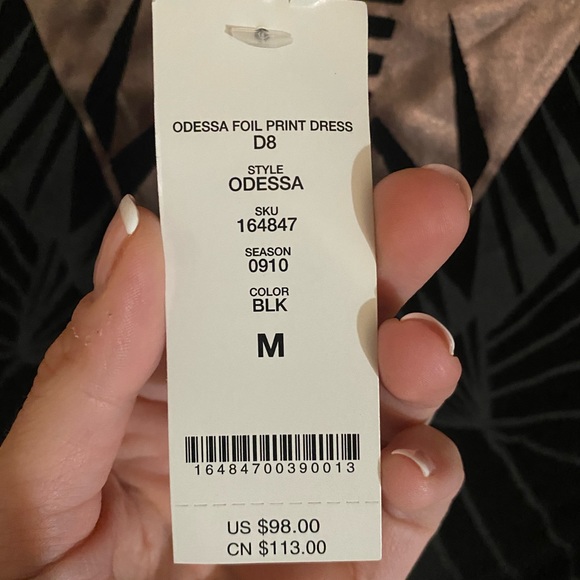 Bebe body-con with Geometric Patterns - NWT - Picture 3 of 5